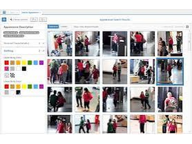 Avigilon AI security camera analytics with appearance search and license plate recognition, installed by Michigan Security Systems