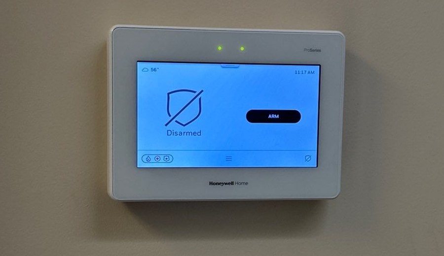 Honeywell ProSeries alarm hotel