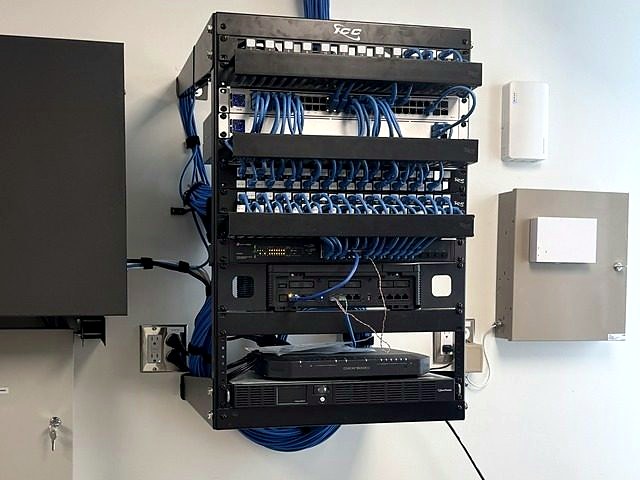 Structured cabling Cat6 Cat6A Michigan business