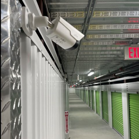simply-storage-security-camera-corridor-installation-troy-mi call (586) 466-4490